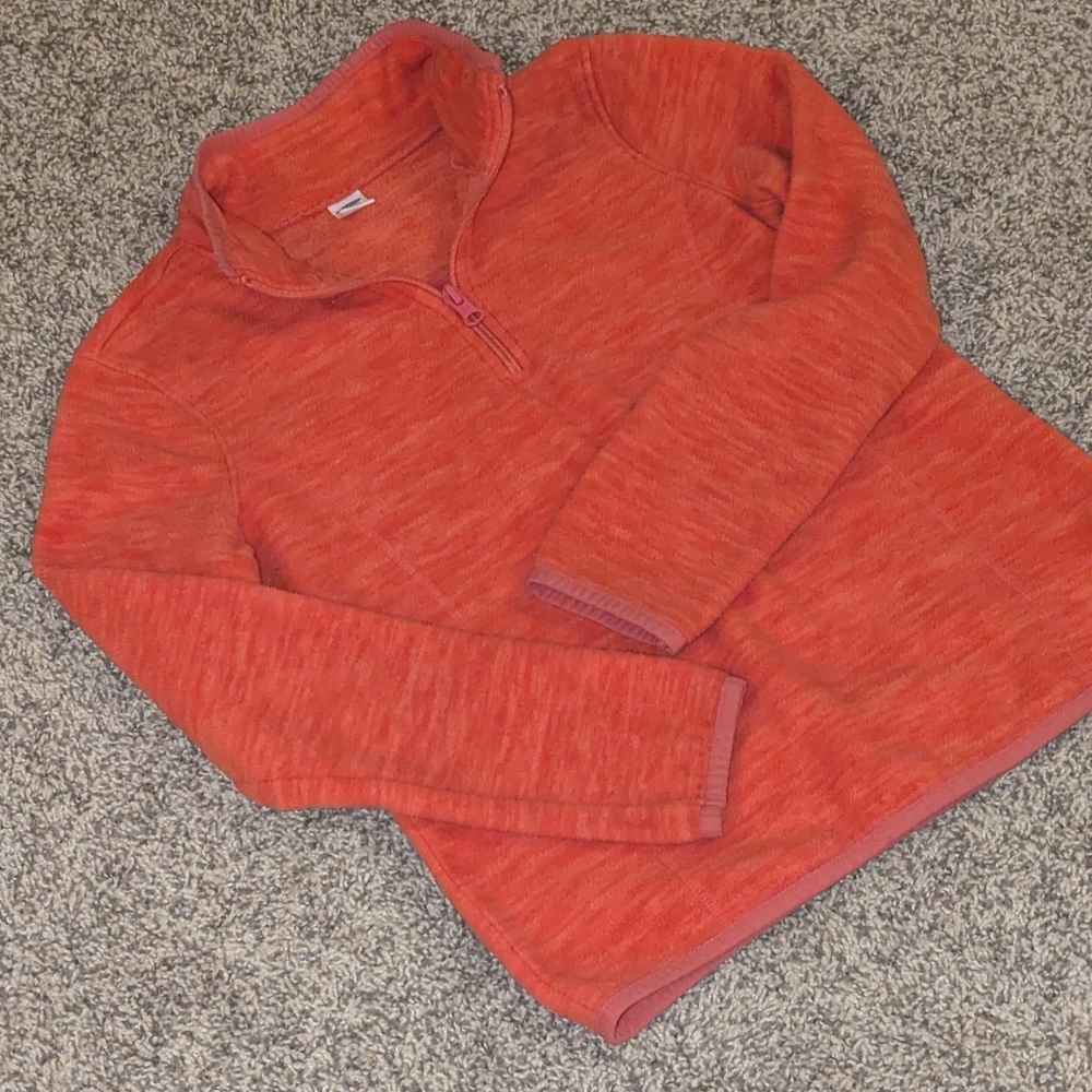KIDS orange Soft Pullover Sweater Size 8